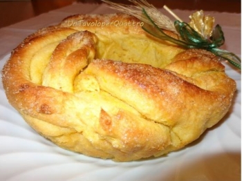 Treccione brioche a ciambella